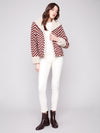 CHEVRON BOUCLE SHORT JACKET