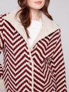 CHEVRON BOUCLE SHORT JACKET