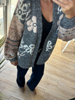 JAQUARD SWEATER CARDIGAN