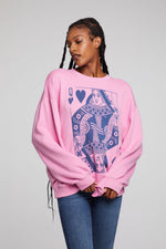 QUEEN OF HEARTS PULLOVER