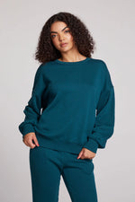 ALONZO PULLOVER DARK SEA