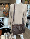 ANGELA SHOULDER BAG CHOCO
