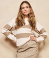 STRIPED SWEATER MELANGE