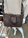 ANGELA SHOULDER BAG CHOCO