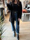 AVALON KNIT CARDIGAN BLACK