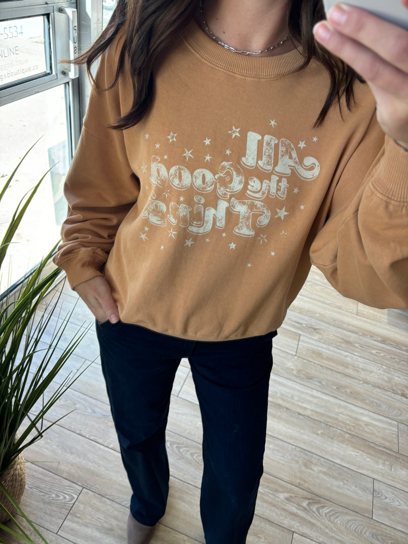 ALL THE GOOD THINGS PULLOVER