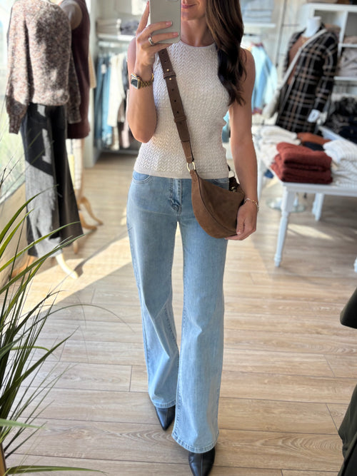 MELANY CASTORO SUEDE