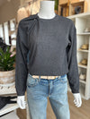 TWISTED KNIT SWEATER