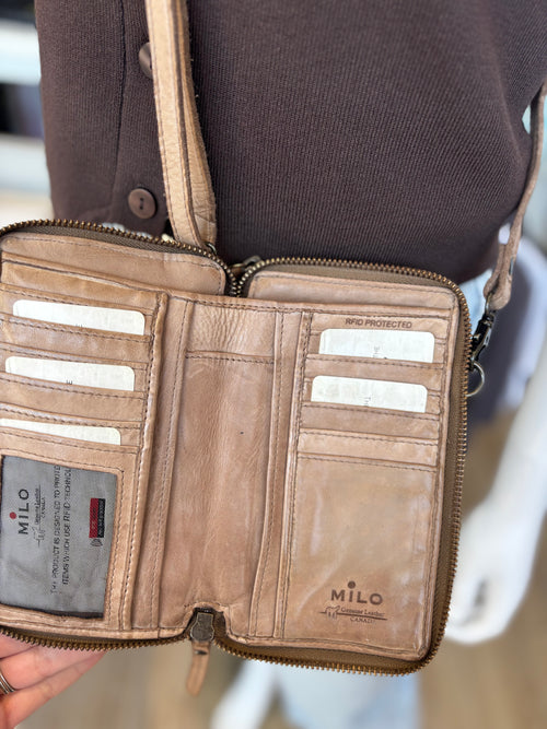 ELLA CROSSBODY TAUPE