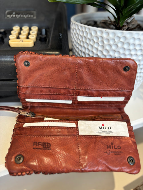 CUOIO WALLET COGNAC