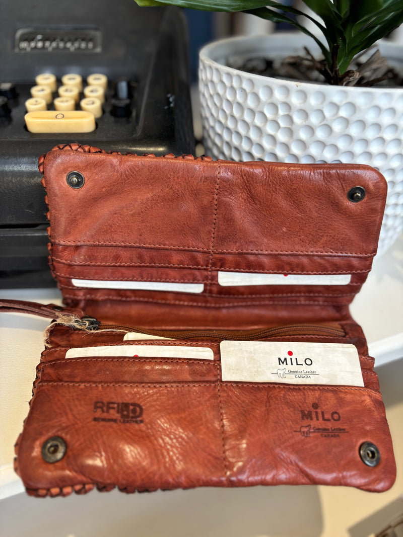 CUOIO WALLET COGNAC