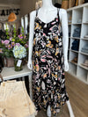 LINED MAXI DRESS