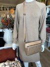 AMERY CROSSBODY TAUPE