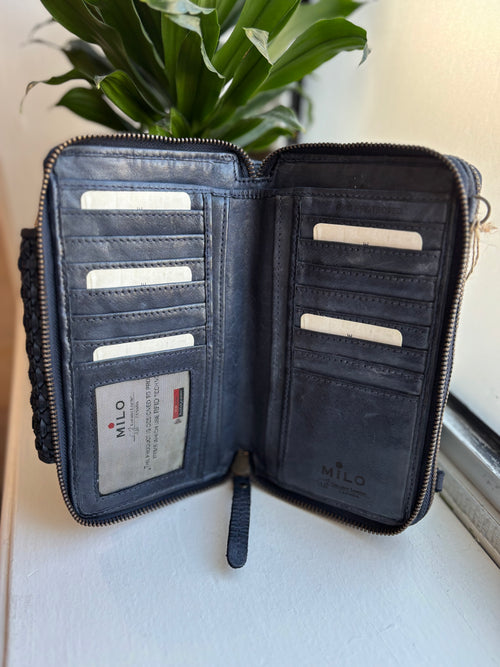 LUSSO CELL PHONE BAG NAVY