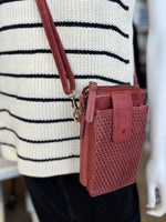 ELLA CROSSBODY BURGUNDY