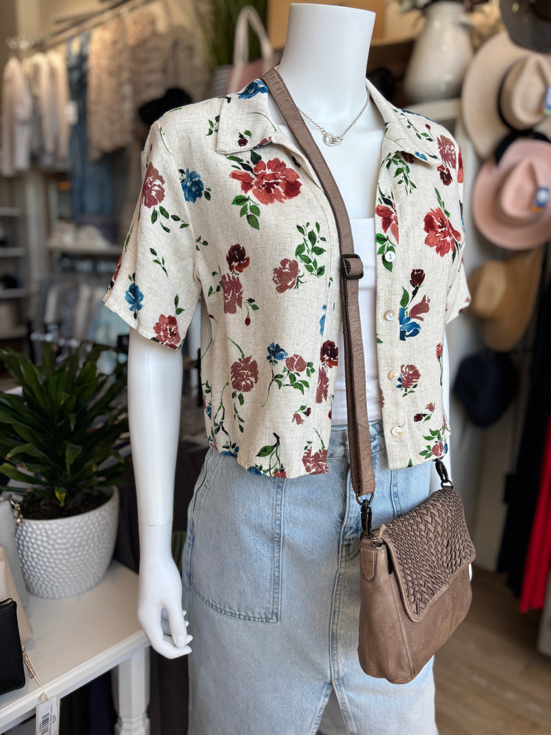 OLIVIA HANDBAG TAUPE