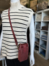 ELLA CROSSBODY BURGUNDY