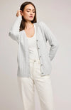 LUCIA CARDIGAN HEATHER GREY