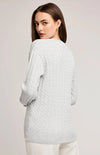 LUCIA CARDIGAN HEATHER GREY