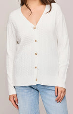 LUCIA CARDIGAN WHITE