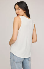 GISELE TANK WHITE