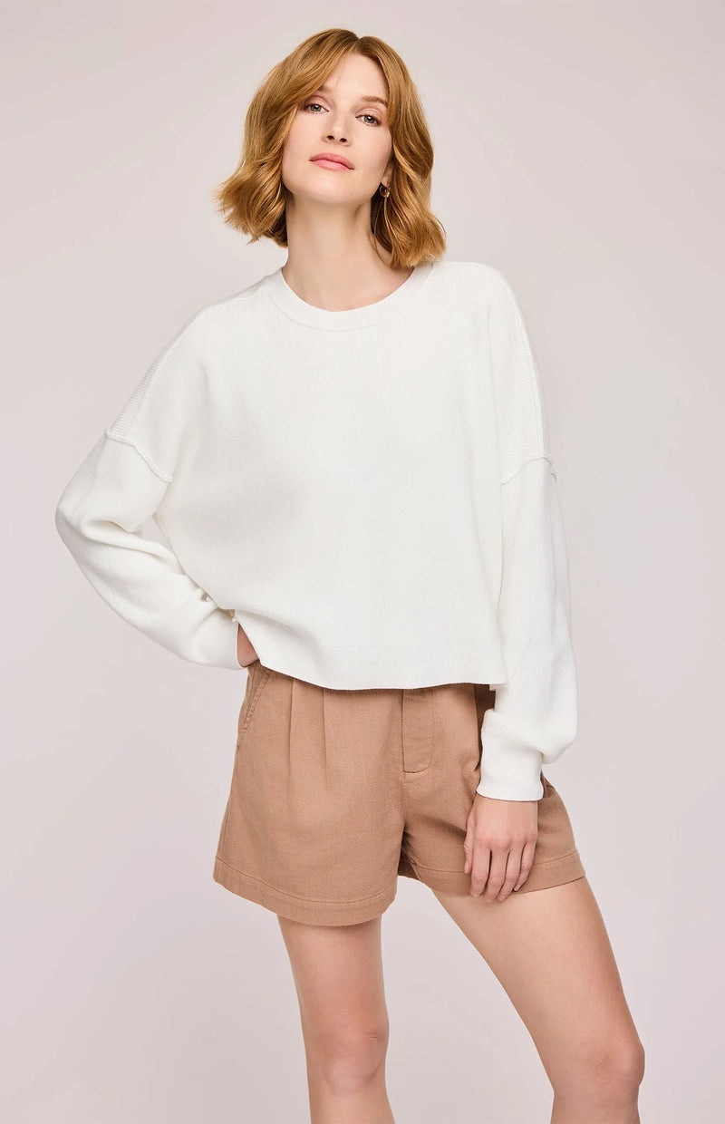 ECHO PULLOVER WHITE