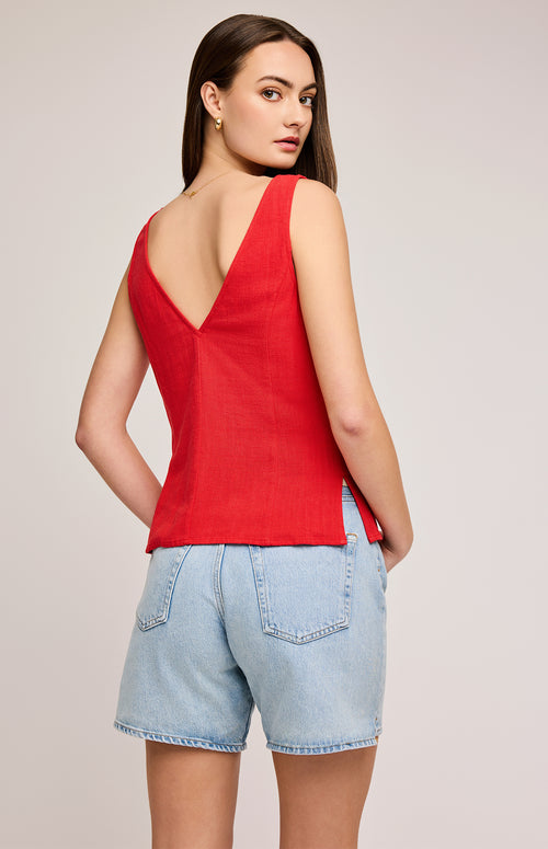JULES TANK RED