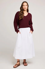 SPENCER PULLOVER MERLOT