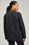 MILLER BARN JACKET WASHED BLACK