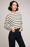 INDY TOP BLACK STRIPE