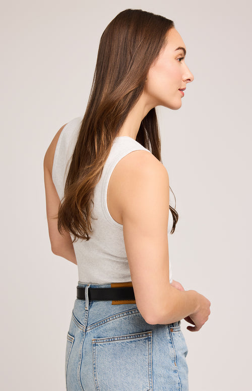 JOLIE TANK HEATHER ASH