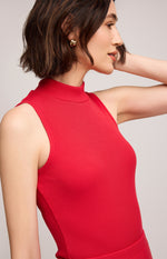 MICHELLE TOP RED