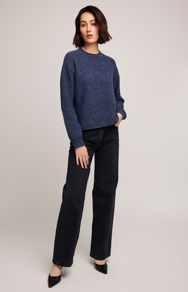 WANDA PULLOVER HEATHER BLUE