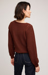 HAILEY SWEATER MAHOGANY