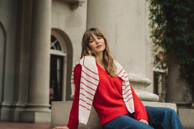TILDA SWEATER RED
