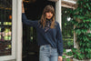 WANDA PULLOVER HEATHER BLUE