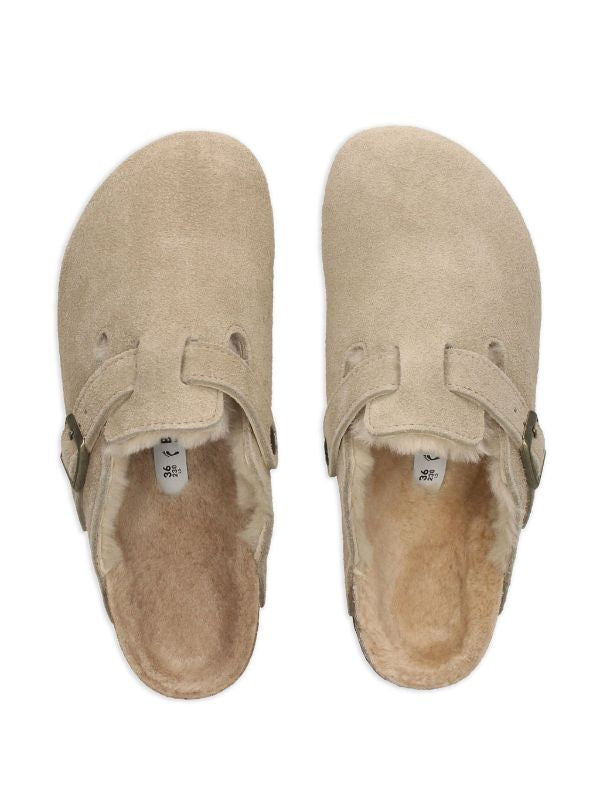 BOSTON SHEARLING SUEDE TAUPE