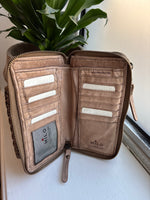 LUSSO CELL PHONE BAG TAUPE