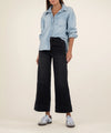 MEG HIGH RISE GITTERING WASH