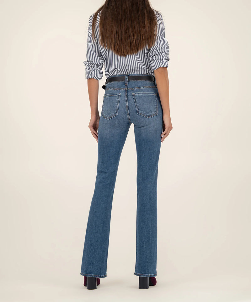 NATALIE HIGH RISE BOOT CUT INTERACTIVE WASH
