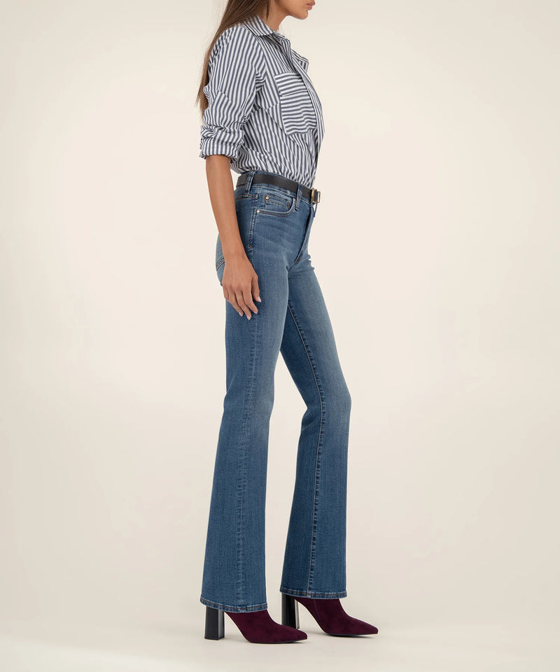 NATALIE HIGH RISE BOOT CUT INTERACTIVE WASH