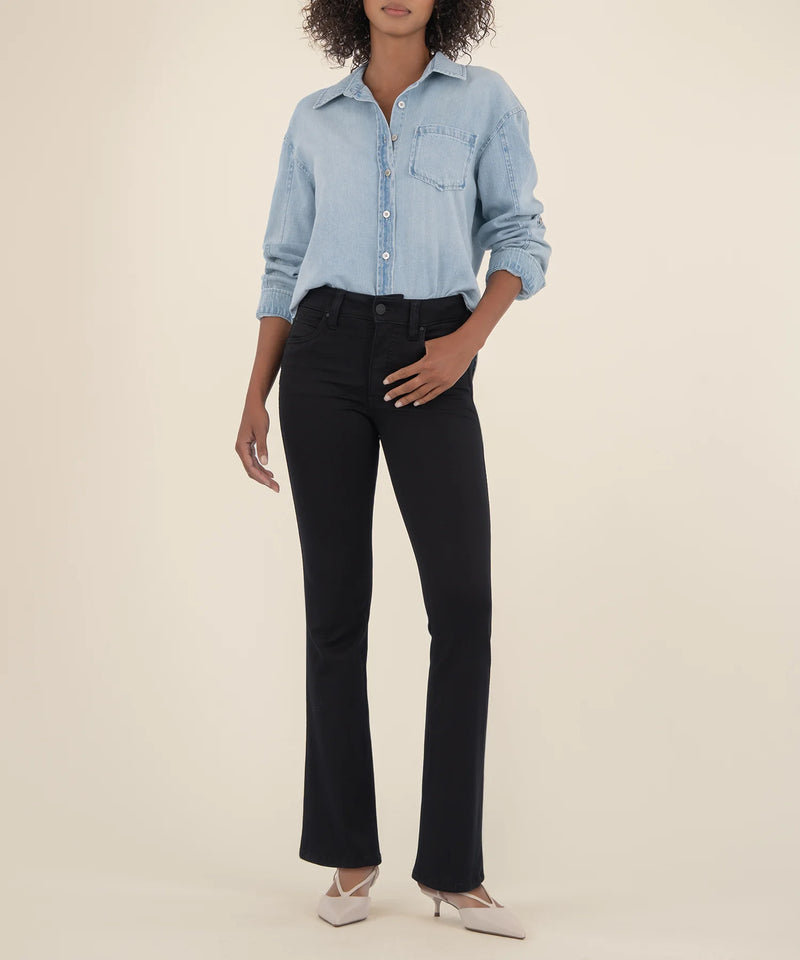 NATALIE HIGH RISE BOOT CUT BLACK