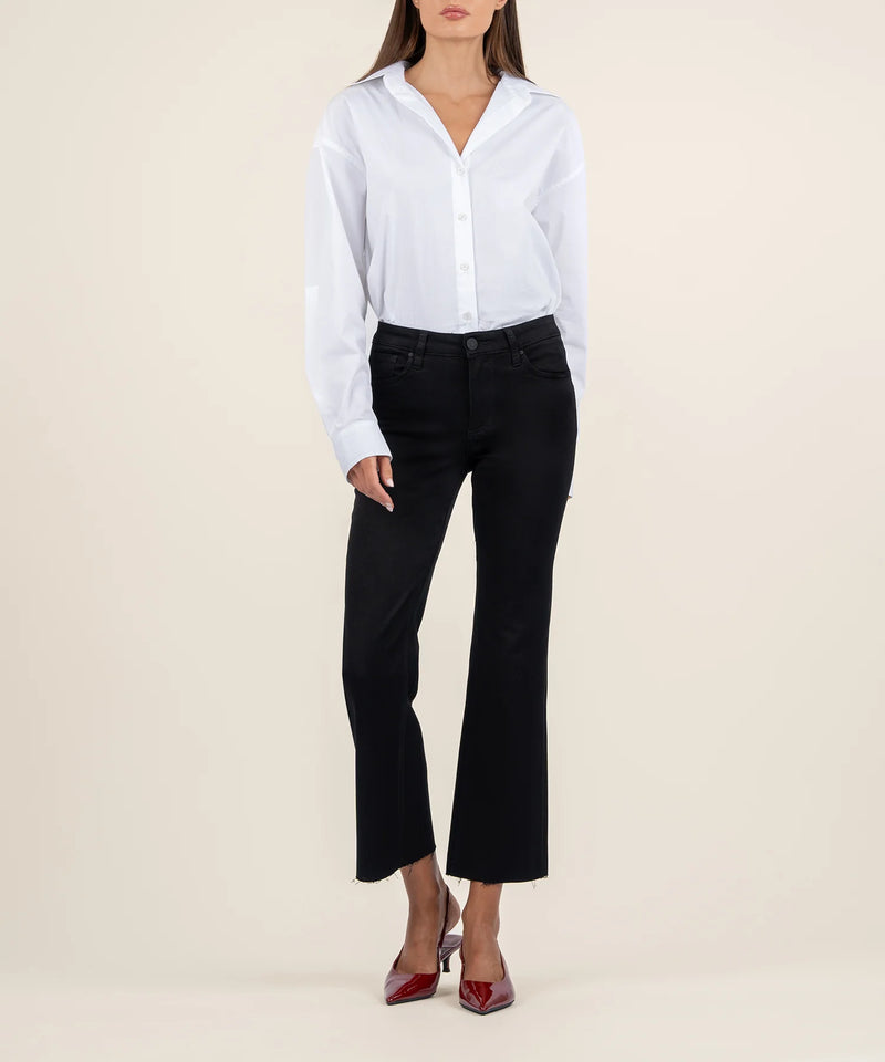 KELSEY MID RISE ANKLE FLARE JEAN