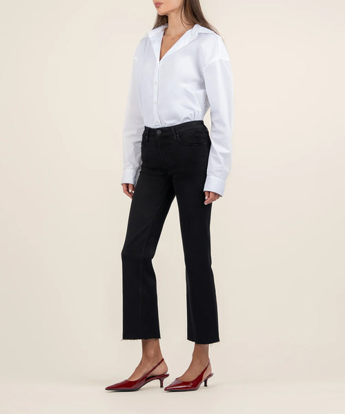 KELSEY MID RISE ANKLE FLARE JEAN