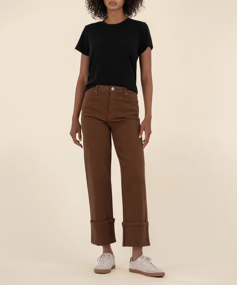 SIENNA ROLL UP CAFE WASH JEAN