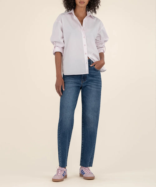 ASHLEY BARREL JEAN MODERATE WASH