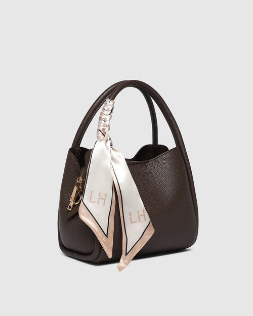 STEFFIE MINI TOTE BAG CHOCOLATE