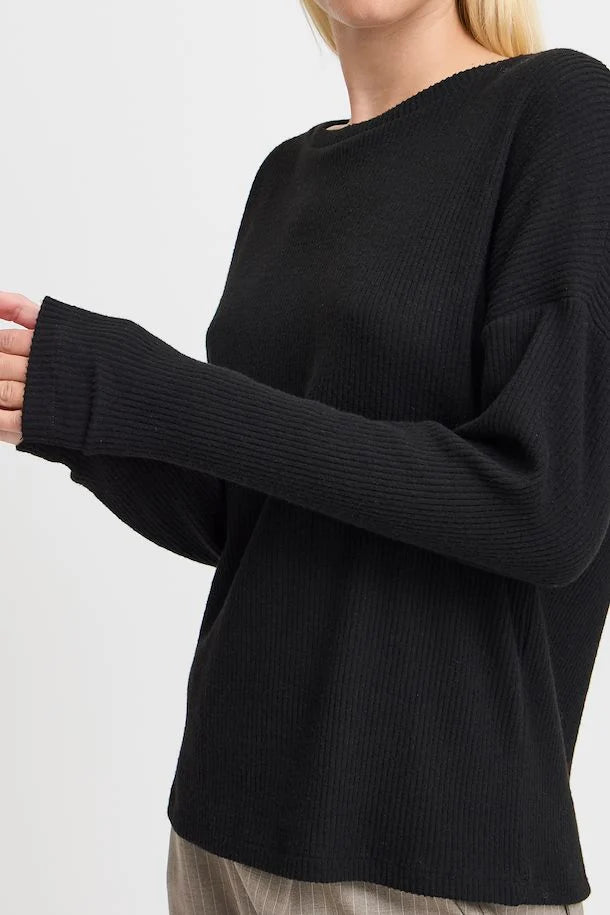 PUNTI PULLOVER BLACK