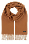 ESSENTIAL SOLID CASHMINK SCARF CAMEL