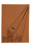 ESSENTIAL SOLID CASHMINK SCARF CAMEL